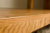 red oak coffee table